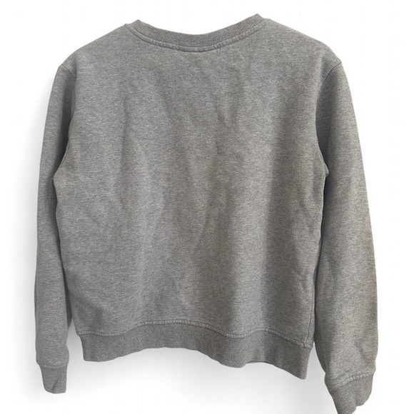 VINTAGE Fila Classic Gray Crewneck Sweater Medium - Picture 4 of 5